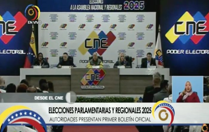 Resultados de las elecciones en Venezuela 2025