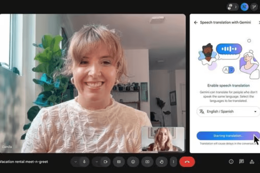 Google Meet lanza nueva funcionalidad de traducción en tiempo real entre inglés y español