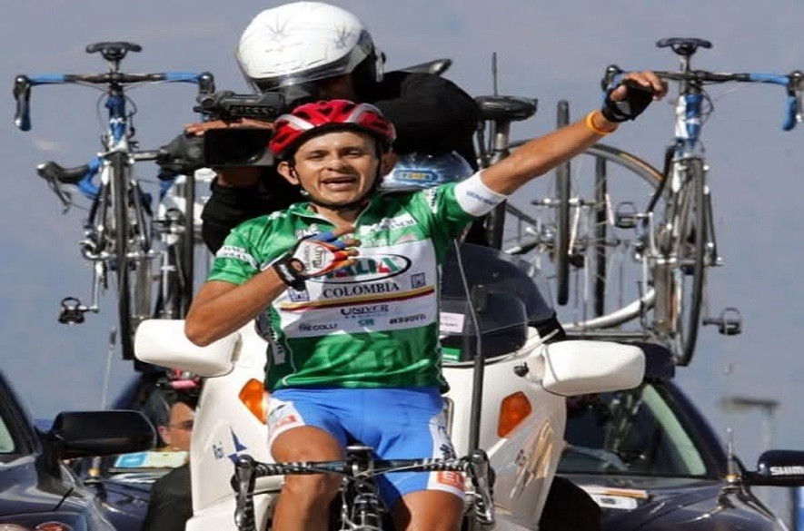 José Rujano ciclista merideño en el giro de italia
