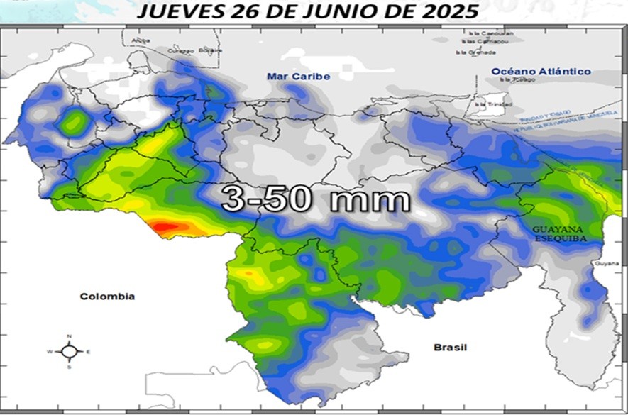 Lluvias 26 de Junio