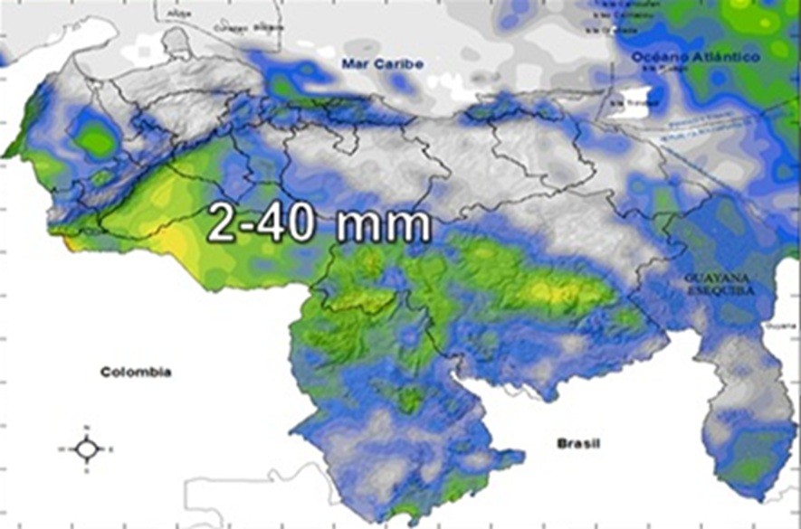 Cómo serán las lluvias hoy sabádo 28 de Junio?
