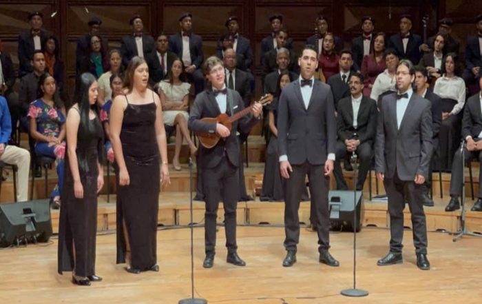 Quinteto Contrapunto Conquista Caracas con Actuación Apoteósica