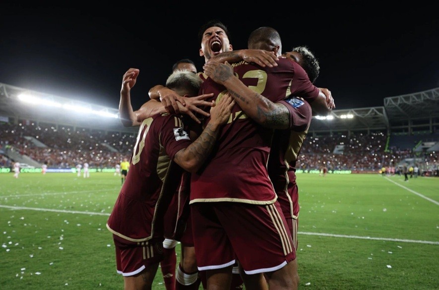 Venezuela a un paso del Sueño fifa mundial de futbol