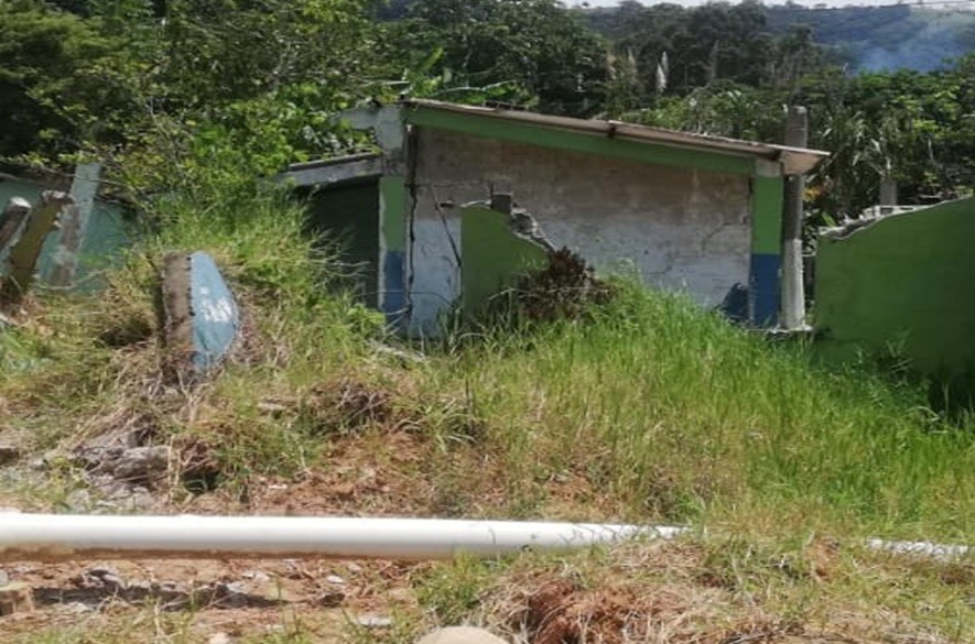 Las Dantas Rubio afectado por lluvias