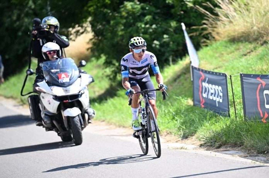 Orluis Aular 4to En la 1ra Etapa de la Vuelta a España