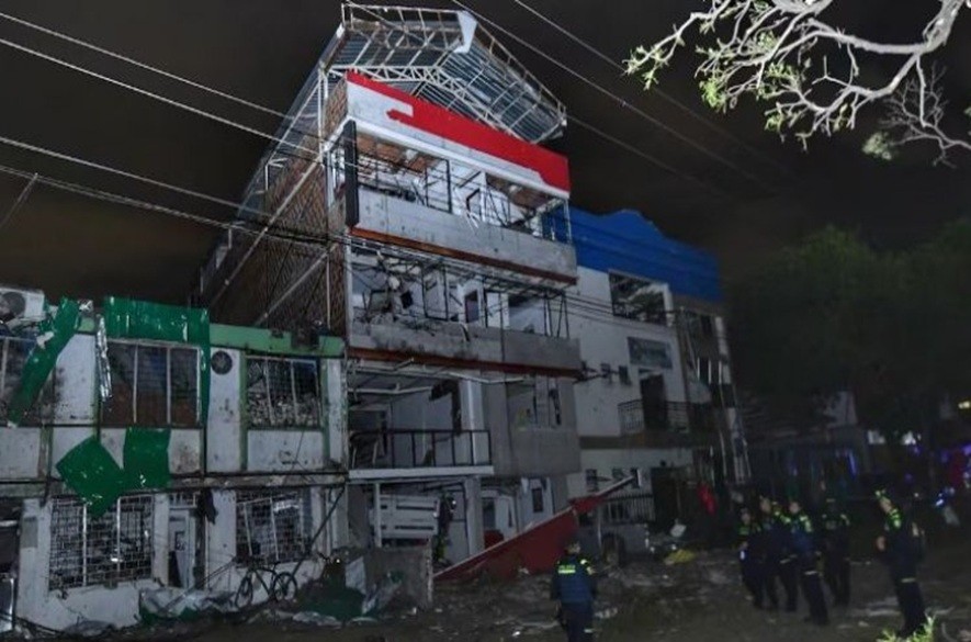 Tercer atentado con explosivos en Colombia