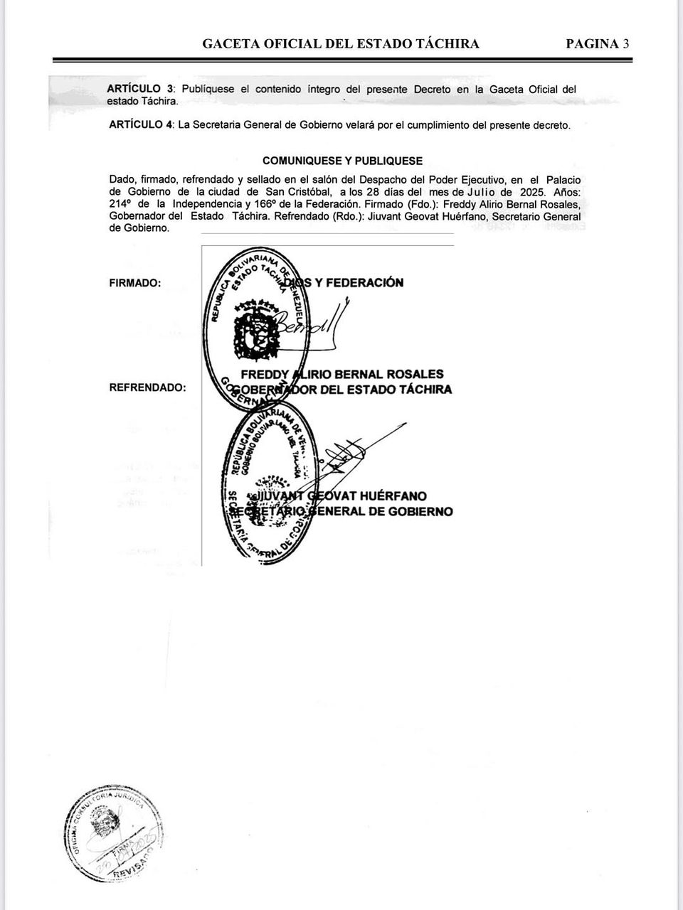 Declaran no laborable este 6 de agosto en honor al Santo Cristo de La Grita