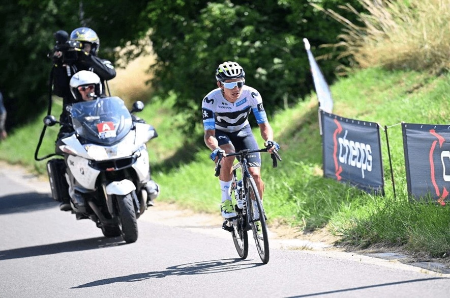 Orluis Aular segundo en la vuelta a España