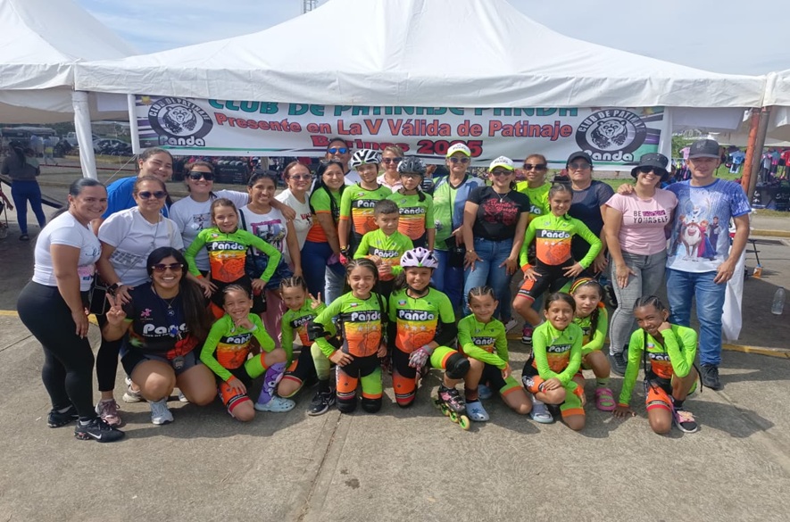 Club de patinaje Panda hace brillar al Táchira