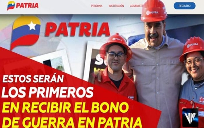 Conoce quienes serán los primeros en recibir el Bono de Guerra en Patria