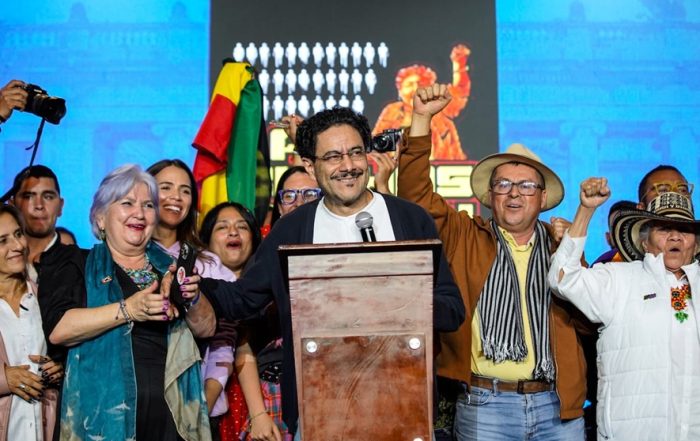 Iván Cepeda candidato del pacto histórico en Colombia