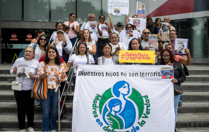 Madres de presos políticos Queremos navidades con nuestros hijos