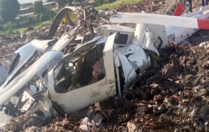 Mueren dos militares al estrellarse en helicóptero