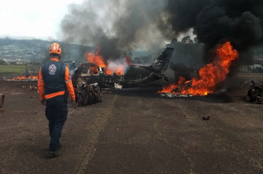 Táchira Se estrelló una avioneta en Paramillo
