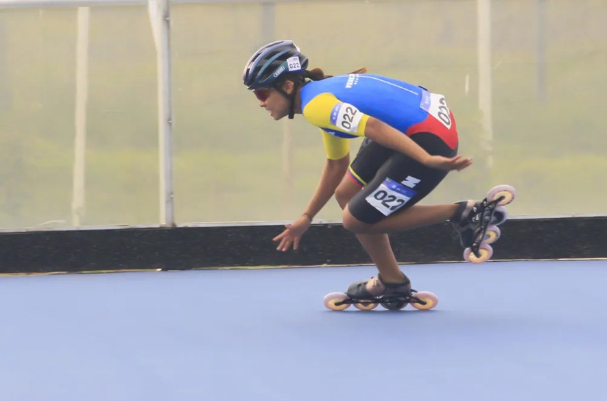 Patinaje venezolano con un equipazo a los Bolivarianos