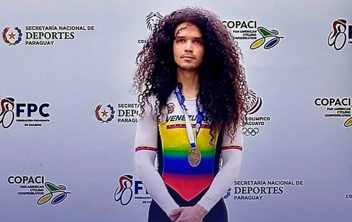 Ciclista del Táchira en la cúspide del ciclismo mundial