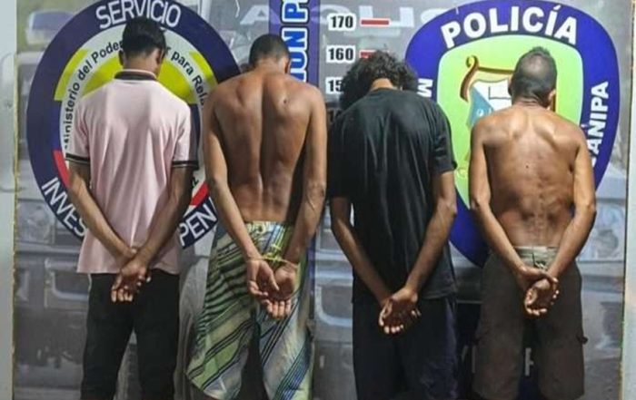 Detienen a cuatro violadores