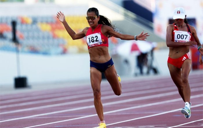 Medalla de oro para atletismo venezolano