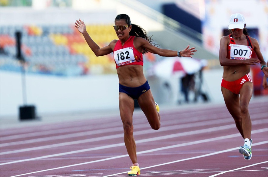Medalla de oro para atletismo venezolano