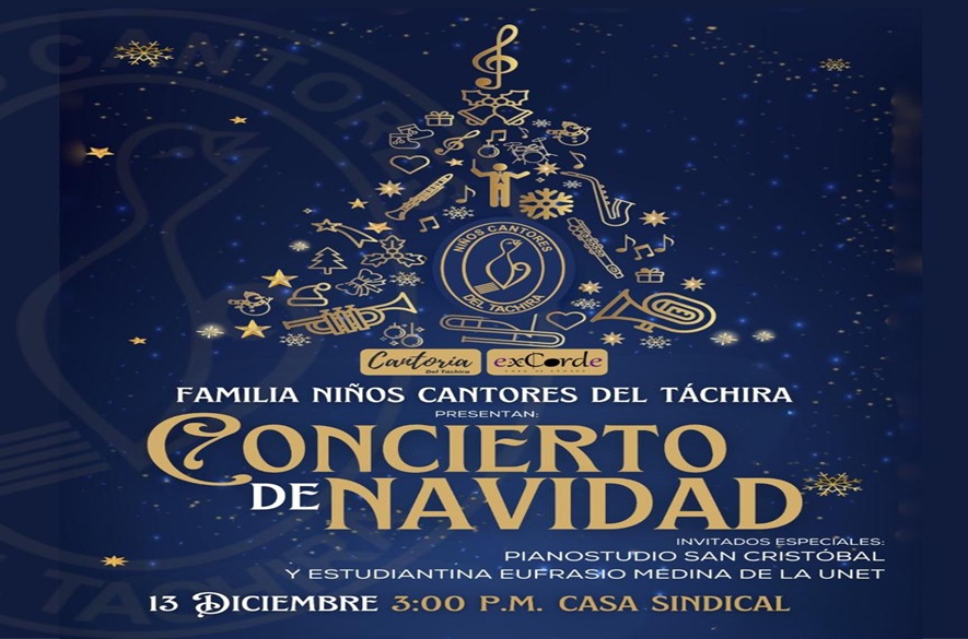 Niños Cantores del Táchira realizarán gala coral navideña