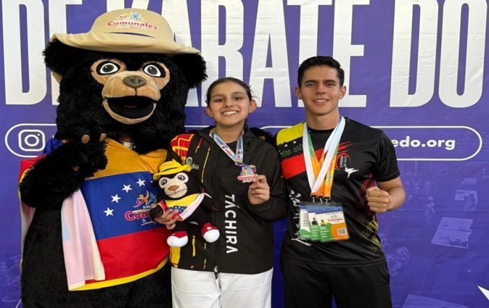 Plata para Táchira en Karate