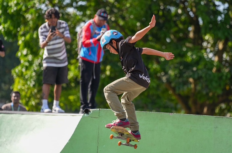 Plata para el skateboarding del Táchira