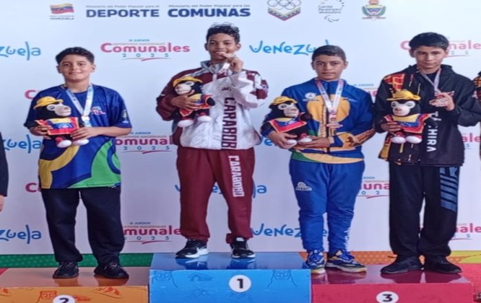 Táchira bronce en Judo