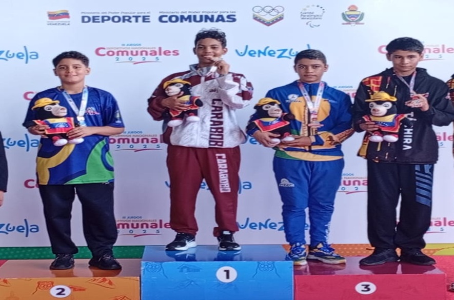 Táchira bronce en Judo