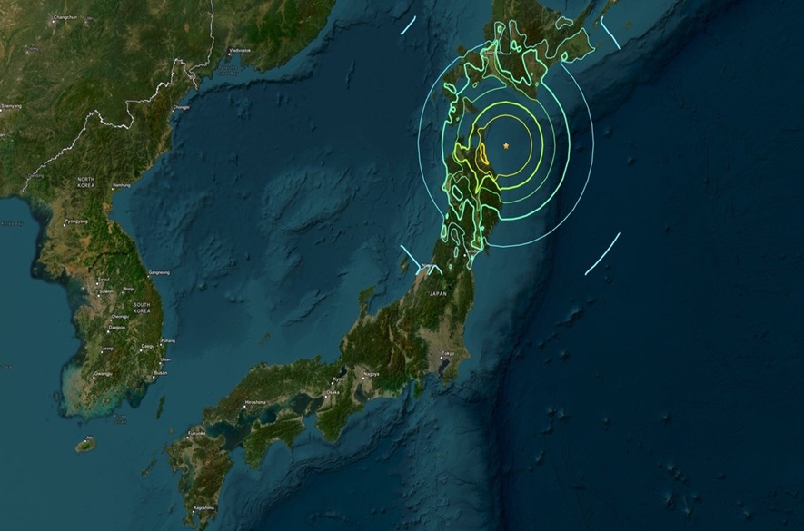 Terremoto sacude Japón
