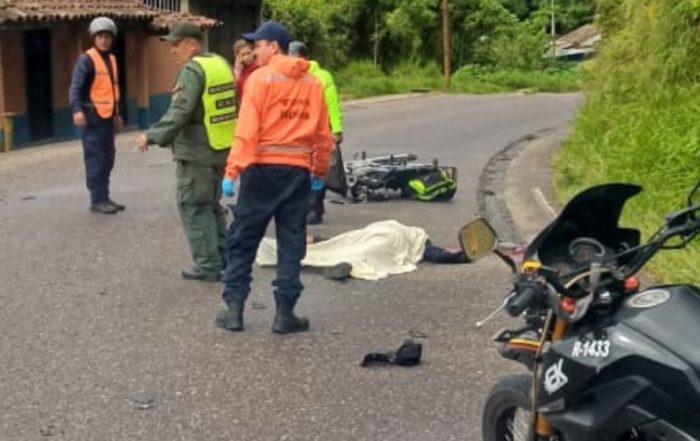 Táchira: Un fallecido por accidente vial en el sector La Blanca