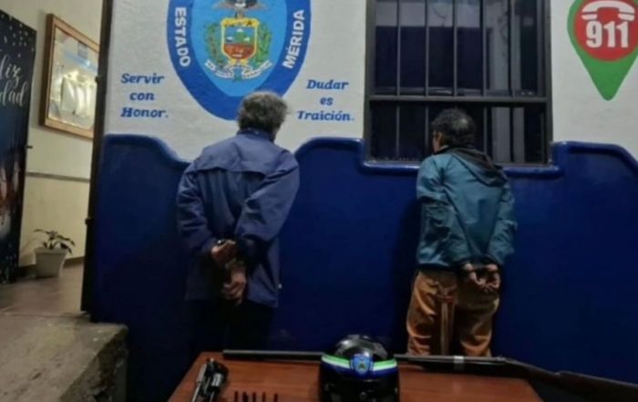 Detenidos en Mérida por celebrar la captura de MaduroDetenidos en Mérida por celebrar la captura de Maduro