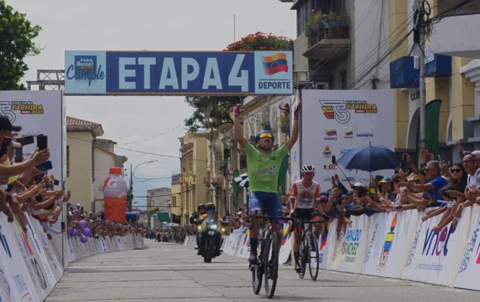 Jorge Abreu conquistó la montaña en la vuelta al Táchira