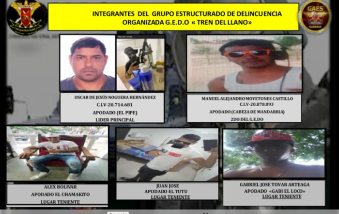 Liquidan al segundo al mando del tren del llano