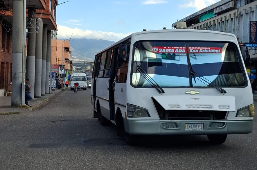 Pasaje urbano quedó en 60 Bolívares