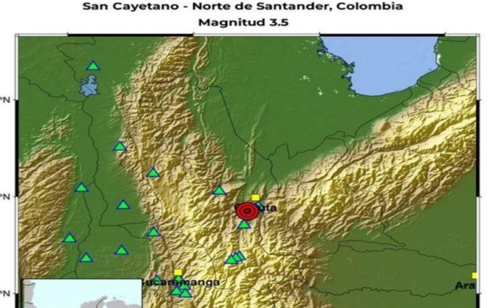 Sismo de magnitud 3.5 sacudió la frontera