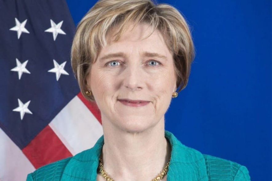 Laura Dogu, jefe de la misión diplomática en Venezuela 