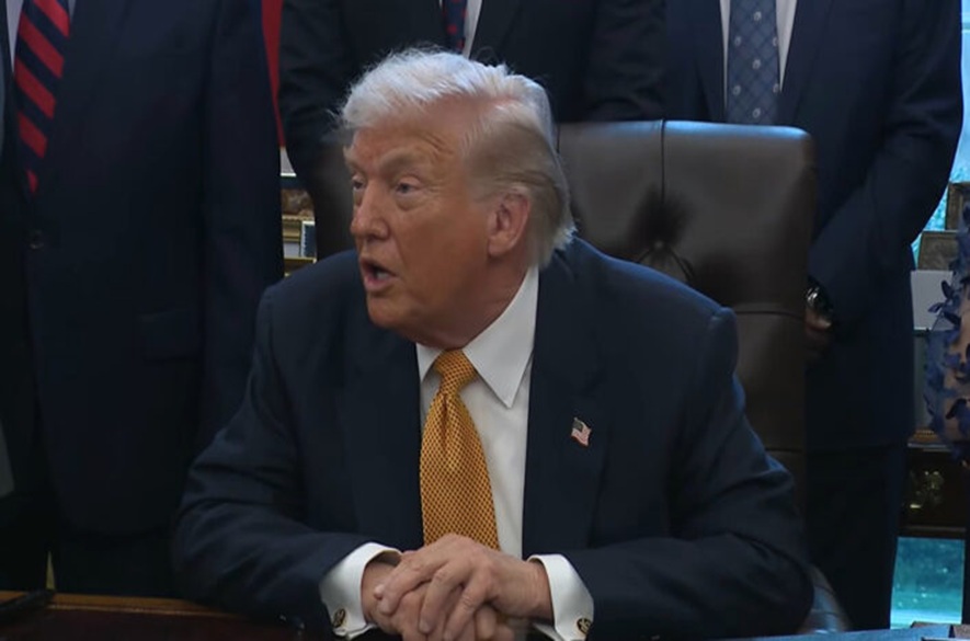 Trump: Delcy Rodríguez es una persona estupenda