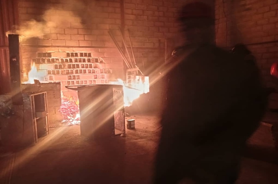 Controlaron incendio en galpón de Barrancas