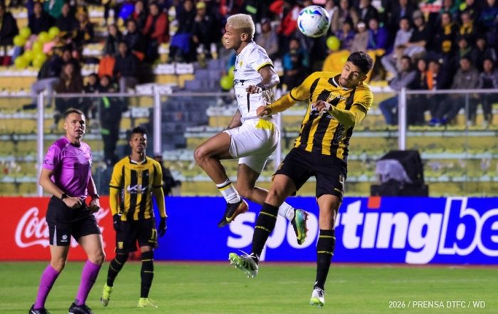 Deportivo Táchira pierde ante The Strongest de Bolivia