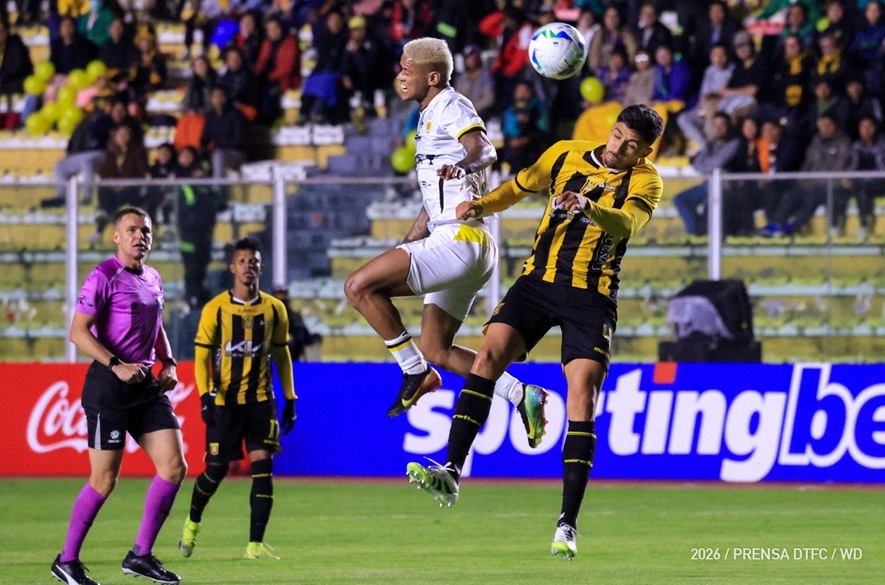 Deportivo Táchira pierde ante The Strongest de Bolivia