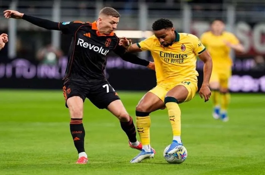 El Milan empató con el Como