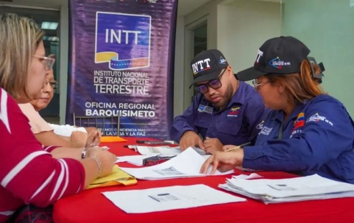 INTT activa operativo de trámites vehiculares en Táchira