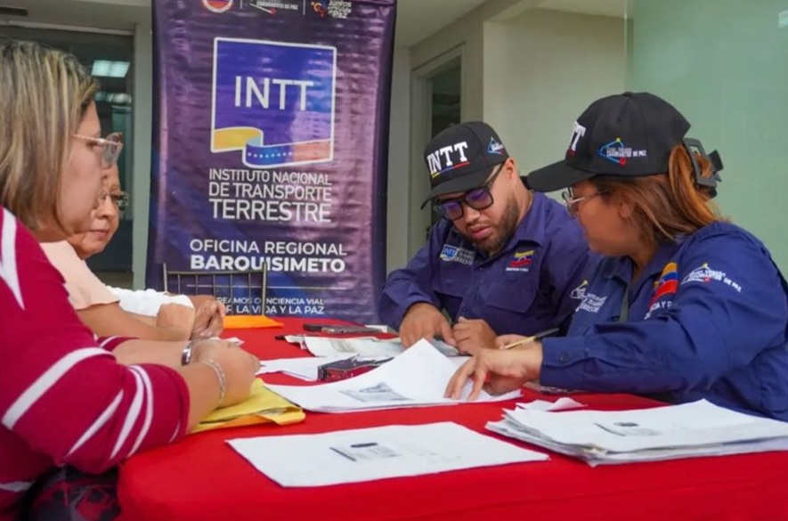 INTT activa operativo de trámites vehiculares en Táchira