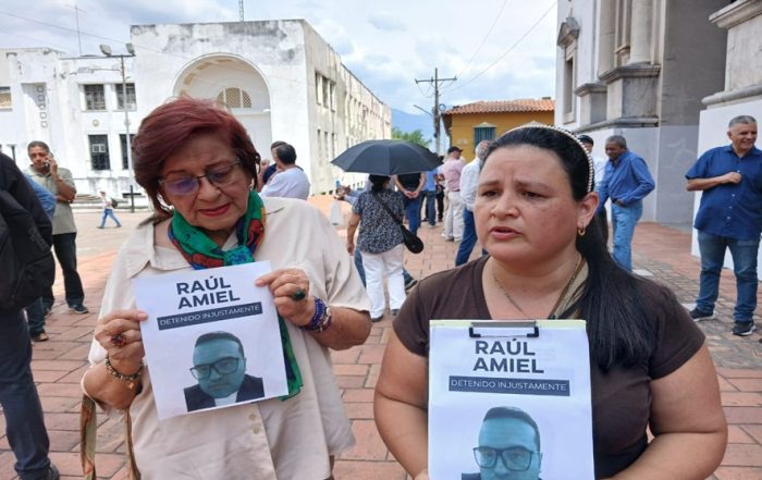 Raúl Amiel, un tachirense detenido por publicaciones en una red social