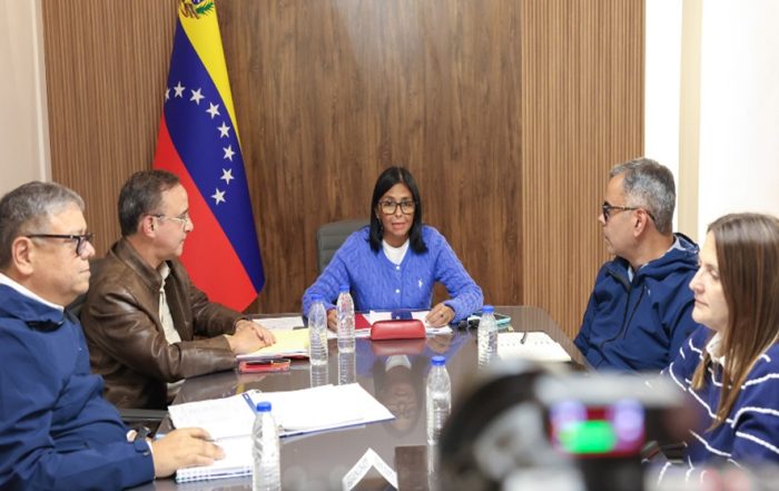 Delcy Rodríguez anuncia plan de racionamiento eléctrico
