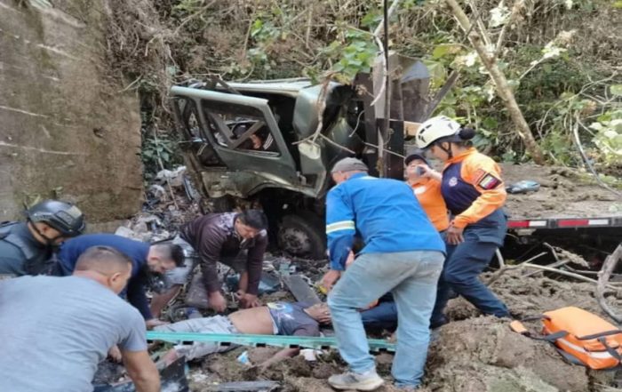 Dos fallecidos en hechos viales durante el fin de semana en Táchira