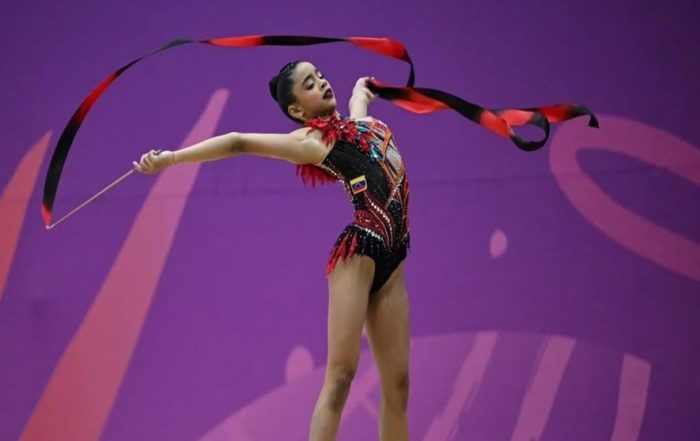 Gimnasia rítmica venezolana bronce en España