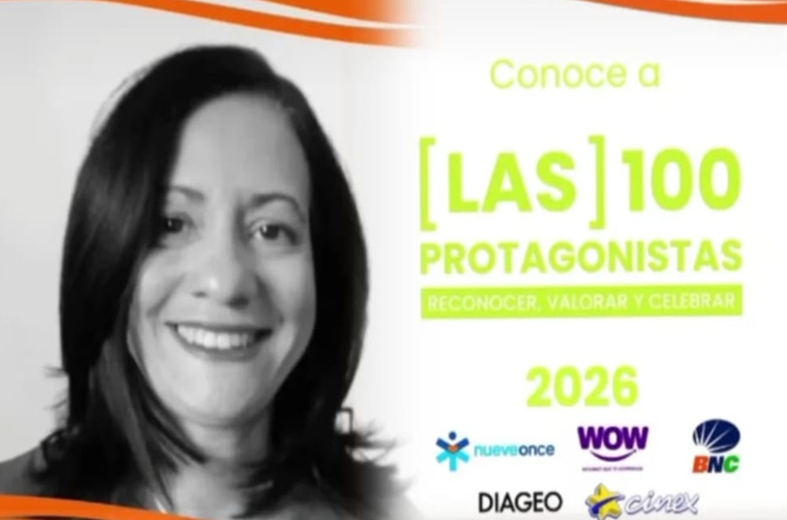 Herly Quiñónez, profesora de la ULA Táchira entre "Las 100 Protagonistas" del año 2026