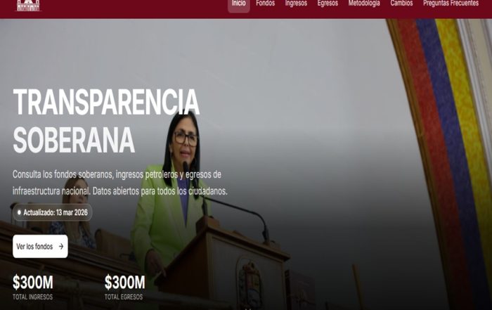 Portal transparencia soberana TN