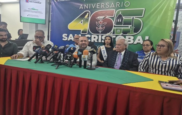 San Cristóbal celebra sus 465 años con más de 30 actividades culturales, deportivas y recreativas